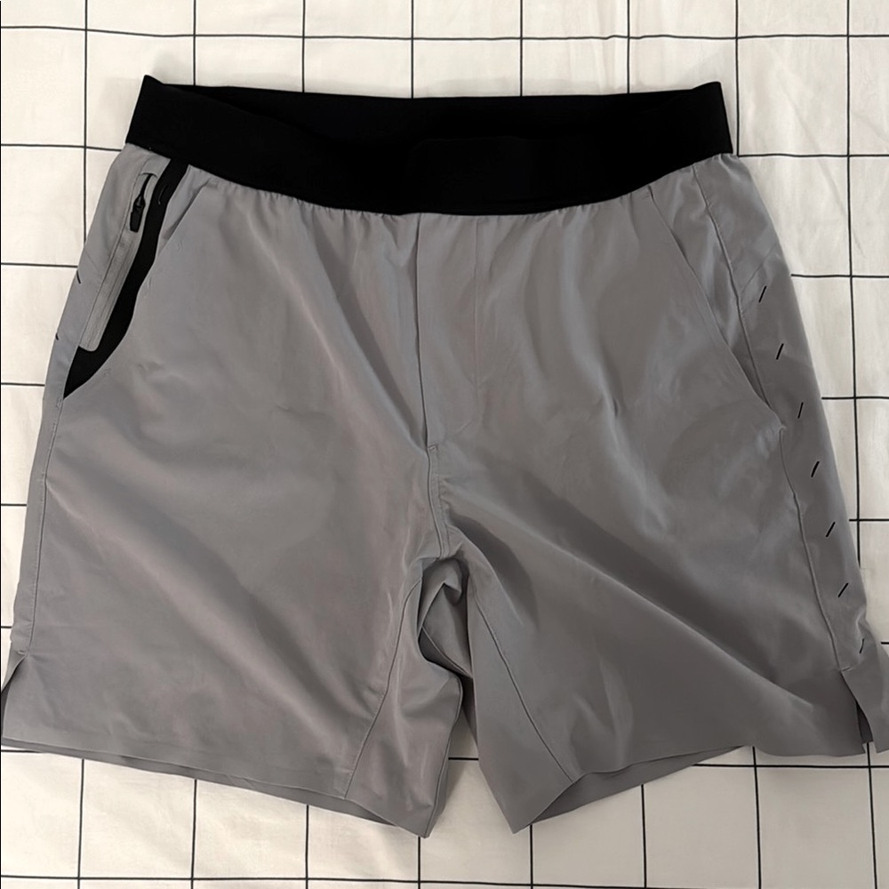Ten Thousand Men's Gray Athletic Shorts